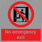 FP10955: No emergency exit