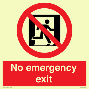 FP10955: No emergency exit