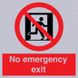 FP10955: No emergency exit