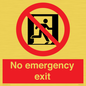 FP10955: No emergency exit