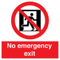 FP10955: No emergency exit