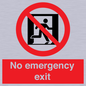 FP10955: No emergency exit