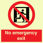 FP10955: No emergency exit