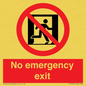 FP10955: No emergency exit