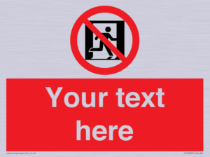 FP10957: Custom prohibition: No emergency exit