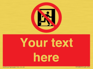 FP10957: Custom prohibition: No emergency exit