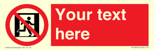 FP10957: Custom prohibition: No emergency exit