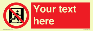FP10957: Custom prohibition: No emergency exit