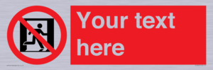 FP10957: Custom prohibition: No emergency exit