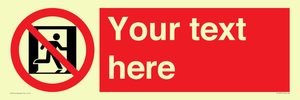FP10957: Custom prohibition: No emergency exit