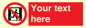 FP10957: Custom prohibition: No emergency exit