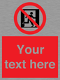 FP10957: Custom prohibition: No emergency exit