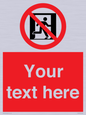 FP10957: Custom prohibition: No emergency exit