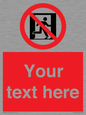 FP10957: Custom prohibition: No emergency exit