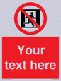 FP10957: Custom prohibition: No emergency exit