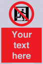 FP10957: Custom prohibition: No emergency exit