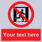 FP10957: Custom prohibition: No emergency exit