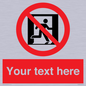FP10957: Custom prohibition: No emergency exit