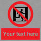 FP10957: Custom prohibition: No emergency exit