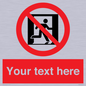 FP10957: Custom prohibition: No emergency exit
