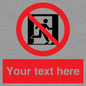 FP10957: Custom prohibition: No emergency exit
