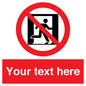 FP10957: Custom prohibition: No emergency exit