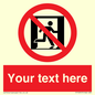 FP10957: Custom prohibition: No emergency exit