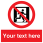 FP10957: Custom prohibition: No emergency exit