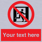 FP10957: Custom prohibition: No emergency exit