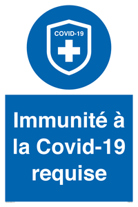 (FR)MP7036: Immunité à la Covid-19 requise