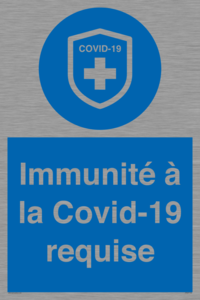 (FR)MP7036: Immunité à la Covid-19 requise