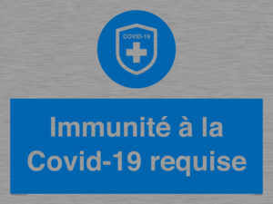 (FR)MP7036: Immunité à la Covid-19 requise