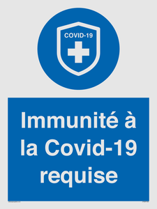 (FR)MP7036: Immunité à la Covid-19 requise