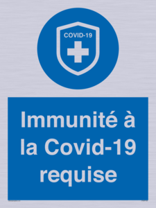 (FR)MP7036: Immunité à la Covid-19 requise