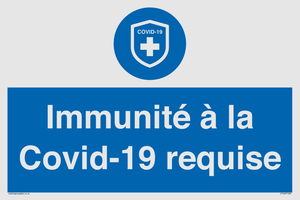 (FR)MP7036: Immunité à la Covid-19 requise