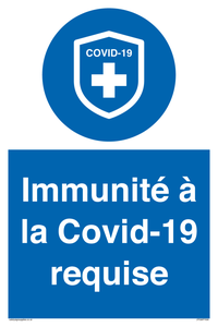 (FR)MP7036: Immunité à la Covid-19 requise