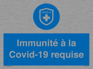 (FR)MP7036: Immunité à la Covid-19 requise