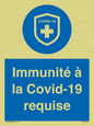 (FR)MP7036: Immunité à la Covid-19 requise