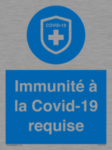 (FR)MP7036: Immunité à la Covid-19 requise