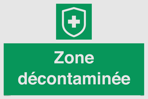 (FR)SH7037: Zone décontaminée