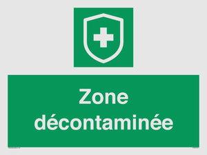 (FR)SH7037: Zone décontaminée