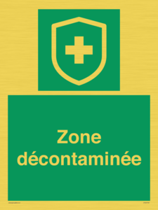 (FR)SH7037: Zone décontaminée