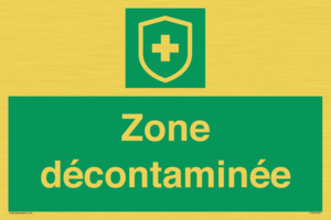 (FR)SH7037: Zone décontaminée