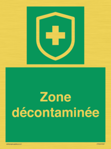 (FR)SH7037: Zone décontaminée