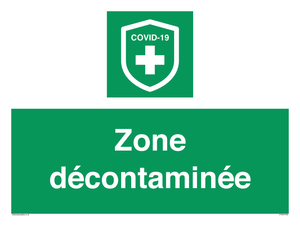 (FR)SH7038: Zone décontaminée