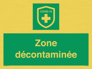 (FR)SH7038: Zone décontaminée