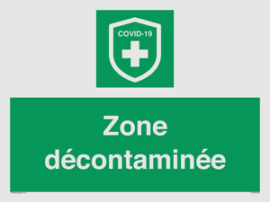 (FR)SH7038: Zone décontaminée