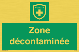 (FR)SH7038: Zone décontaminée