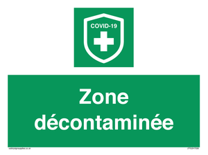 (FR)SH7038: Zone décontaminée