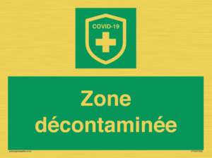 (FR)SH7038: Zone décontaminée